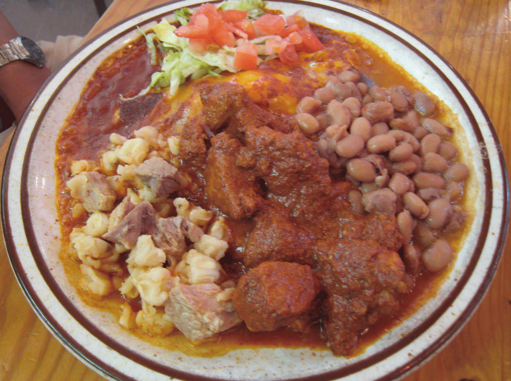 Carne Adovada at the Shed, some of the very best in New Mexico
