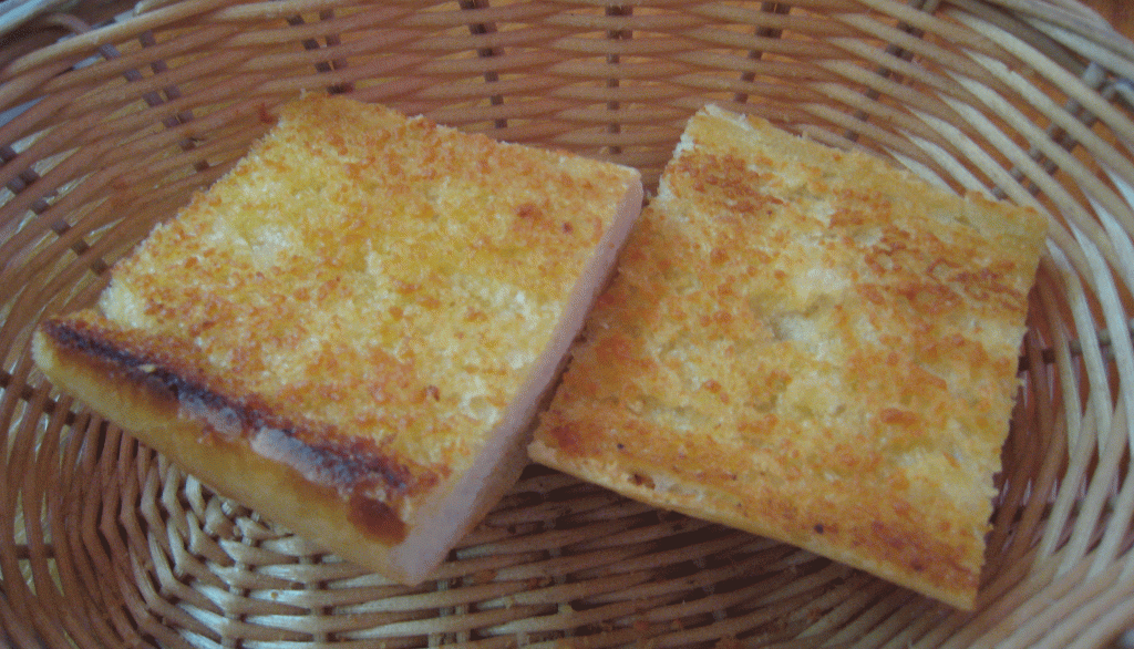 Toasted French Bread instead of Sopaipillas - only at The Shed