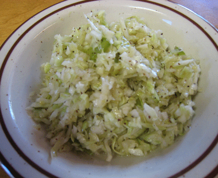 The Bobcat Bite's wonderful coleslaw