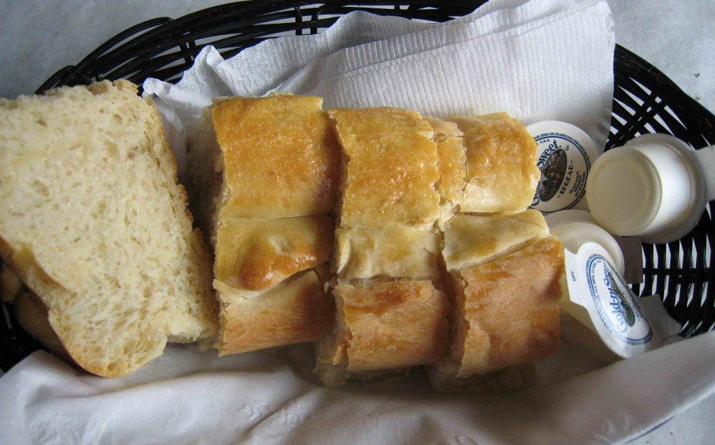 Fresh bread is a hallmark at Nana's