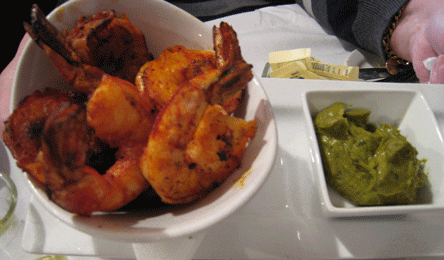 Moroccan Spiced Grilled Shrimp with Avocado Mojo Verde