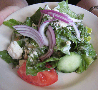 A fresh and delicious Greek salad