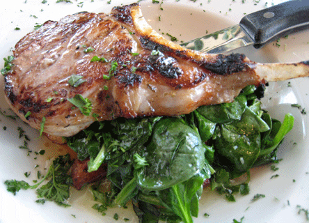 Lamb Chops Marinated in Greek Oregano, Lemon and Garlic, Grilled to Perfection