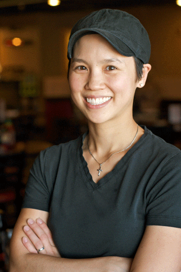 Trang Nguyen, the beautiful restaurant owner (Photo by Sergio Salvador)