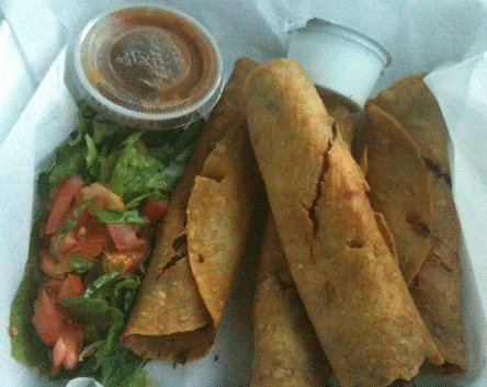 Smoked Chicken Taquitos