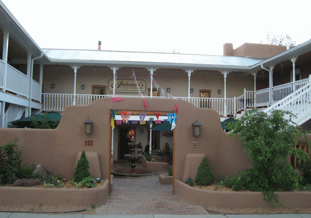 Antonio's, a block west of the Taos Plaza