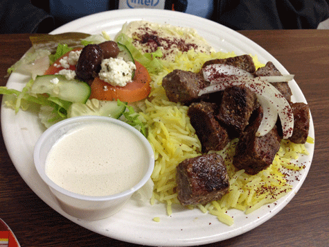 Kebab Platter