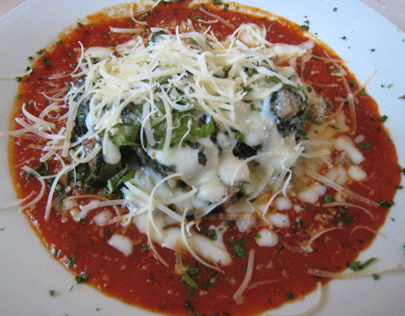 Stuffed Portabella Mushroom Appetizer