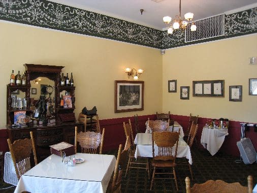 LandmarkGrill02 The Landmark Grill inside the Plaza Hotel in Las Vegas, New Mexico