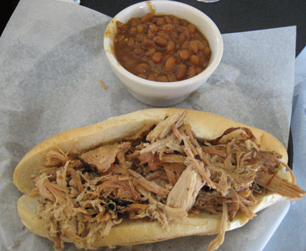 The very best barbecue pork sandwich in New Mexico