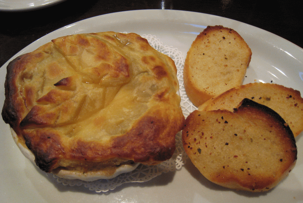Baked Mushrooms (escargot style) / white wine, garlic herb butter, fresh parmesan