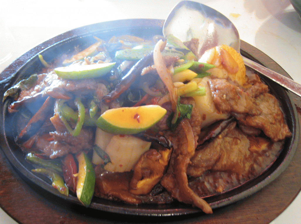 Scallops & Beef, Shanghai Style