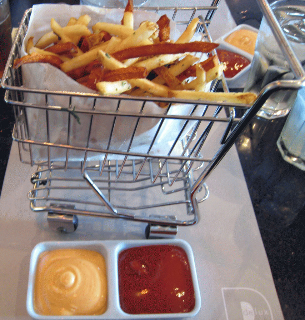 Combination French and Sweet Potato Fries