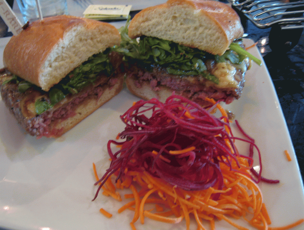 The award winning Delux Burger