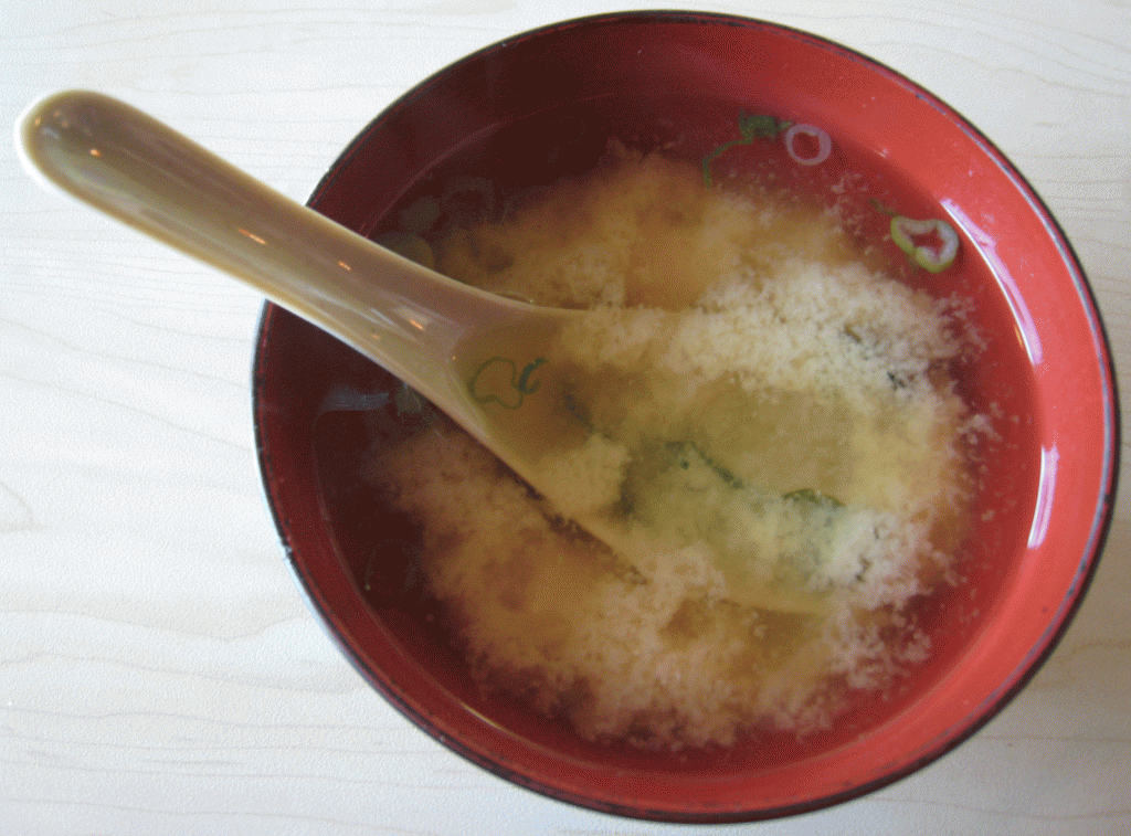 Miso soup at Kokoro