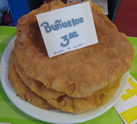 Bunuelos at Quesada's New Mexican Restaurant