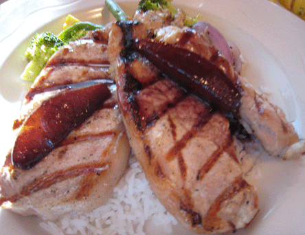 Pork chops at High Finance