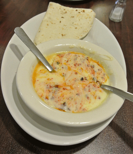 Queso Fundido with Chorizo