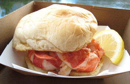 Lobster Roll from the Clam Shack