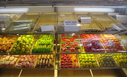Marzipan at Mike's Pastry in Boston