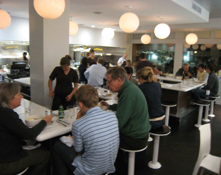 Sportello (Italian for counter service) 