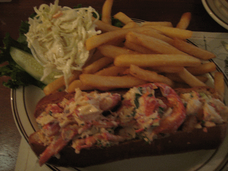 Lobster Roll at the Union Oyster House