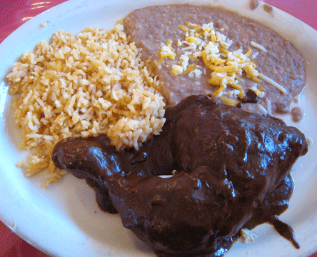 Red chicken Mole