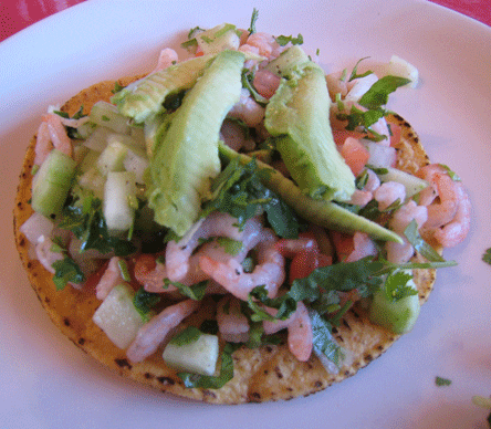 Tostada de Ceviche