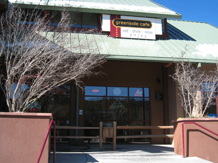 The Greenside Cafe in Cedar Crest, New Mexico