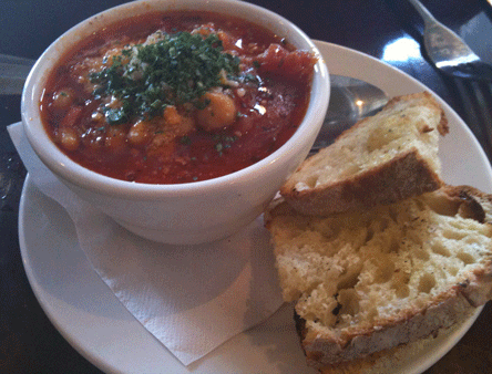 Pasta e fagioli ( bean & pasta soup )non-vegetarian 