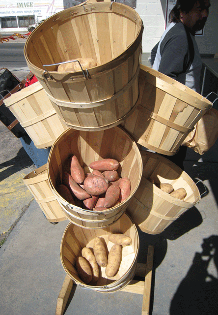 This is how ALL French fries should begin, not pre-sliced and frozen in a bag