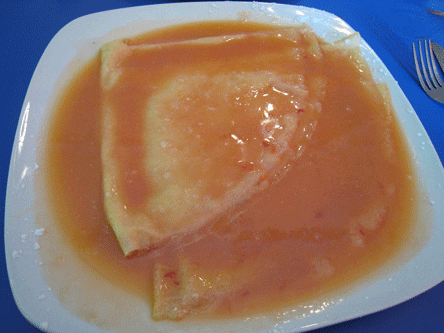 Blood Orange Crepe Suzette