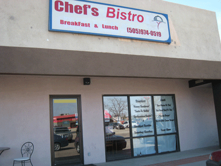 Chef's Bistro: A humble restaurant owned and operated by a credentialed chef