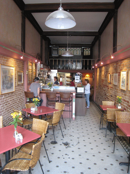 The very inviting ambience at Cornucopia