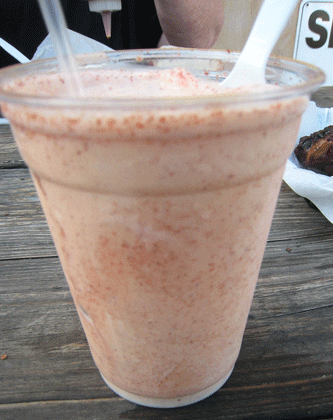 Sparky15 A mango and guajillo chile shake