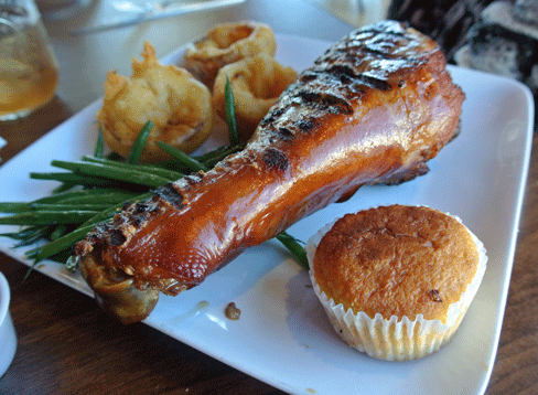 A pterodactyl...er. turkey leg