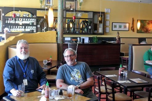 My friends Bill Resnik and Bruce 