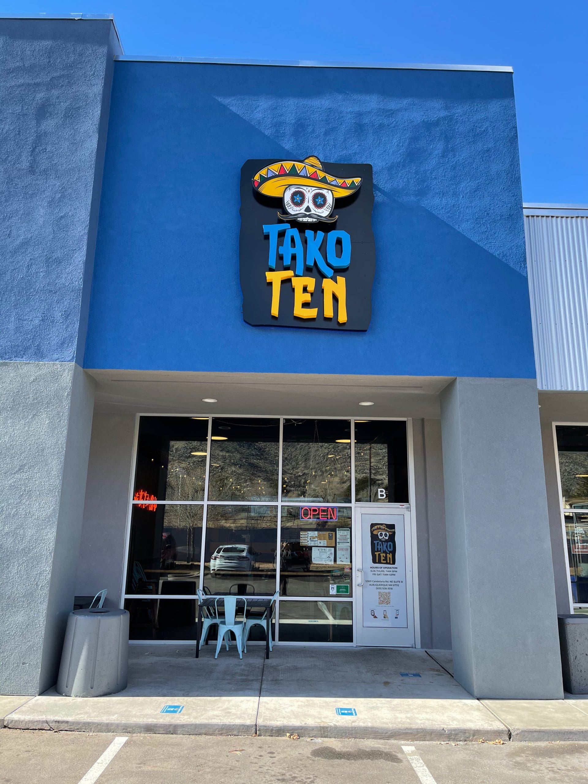 Tako Ten - Albuquerque, New Mexico - Gil's Thrilling (And Filling